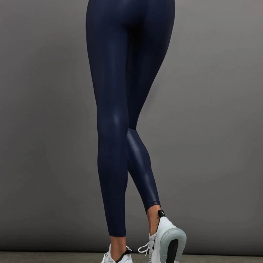 Carbon38 Blue Leggings Performance Fit - Picture 4 of 10